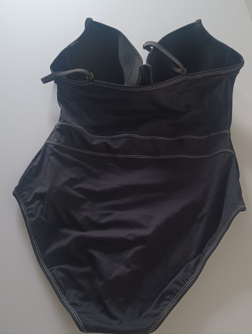 Bleu Rod Beattie 1pc Swimsuit Sz 14 A Fine Line Belted - Picture 4 of 8